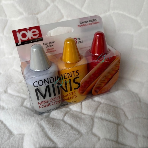 Joie Mini Condiment Bottles Set -Squeeze bottles - Picture 5 of 8